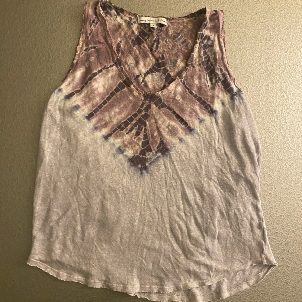 Young Fabulous & Broke Asymmetrical Sleeveless Top NWOT
